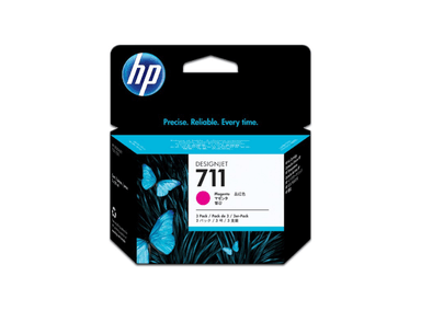 CARTUCHO HP 711 MAGENTA ORIGINAL - 1