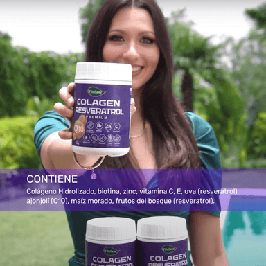 COLÁGENO FITOSANA PREMIUM EN POLVO HIDROLIZADO CON RESVERATROL Y Q10 PREMIUM (REJUVENECE) 300G - 3