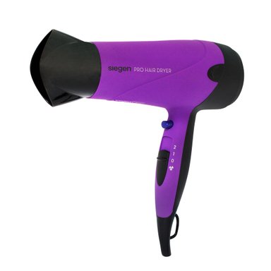 SECADORA CABELLO SIEGEN 2000W SG 3025 M 2NIVELES COOLSHOOT TOURMALINA ION - 2