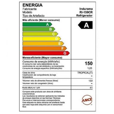 FRIGOBAR INDURAMA RI-159CR 122 LITROS CROMADO - 3