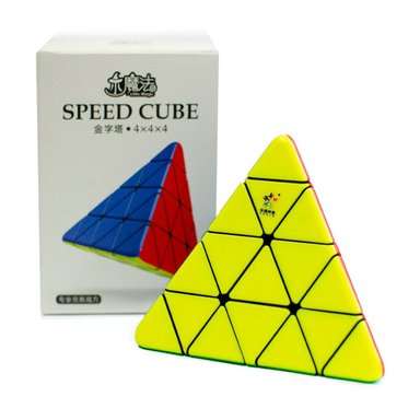 ROMPECABEZAS YUXIN PUZZLE PIRÁMIDE 4X4 LITTLE MAGIC PYRAMINX - 2