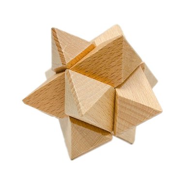 PUZZLE MADERA HEXAGONAL BALL - 1