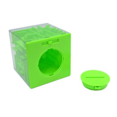 Rompecabezas PUZZLE LABERINTO ALCANCIA VERDE - 3