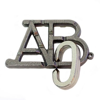 PUZZLE ROMPECABEZA METAL HANAYAMA L1 - CAST ABC - 3