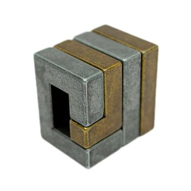 PUZZLE ROMPECABEZA METAL HANAYAMA L3 - CAST COIL - 1