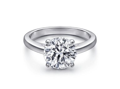ANILLO DE COMPROMISO DE PLATA MACIZA 925 MODELO 362B - 3