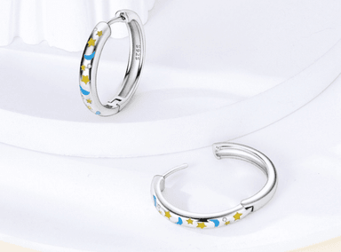 ARETES AFRODITA CIELO DE NOCHE PLATA MUJER - 3
