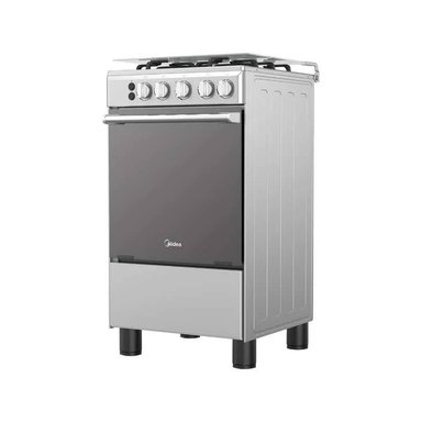 COCINA A GAS MIDEA 4 QUEMADORES MGS20F0LJAGG SILVER - 3