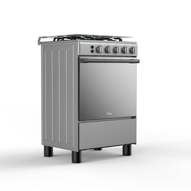 COCINA A GAS MIDEA 4 QUEMADORES MGS24FS2LAAMB SILVER - 4