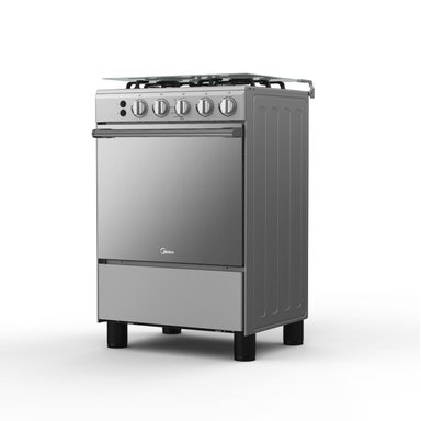 COCINA A GAS MIDEA 4 QUEMADORES MGS24FS2LAAMB SILVER - 5
