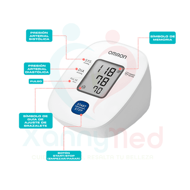 TENSIÓMETRO DIGITAL DE BRAZO - OMRON (7121J) - 3