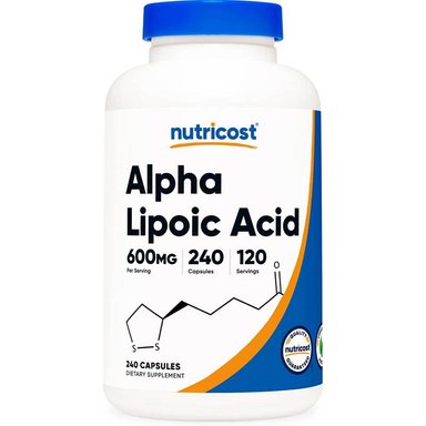 ÁCIDO ALFA LIPOICO ALPHA LIPOIC ACID 240 CÁPSULAS - 1