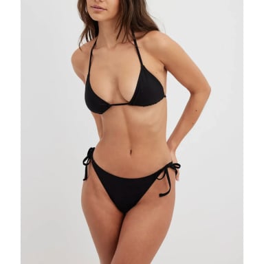CALZÓN DE BIKINI LICRA MUJER SOLARY NEGRO BOTTOM ASTER - 1