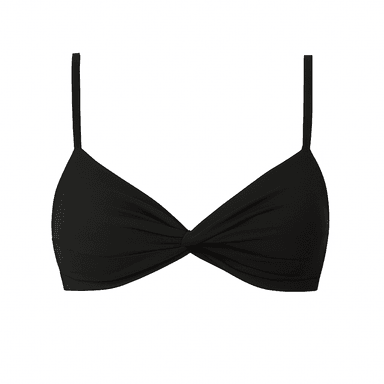 BIKINI TOP PUSH UP LICRA MUJER SOLARY BONNIE NEGRO - 2