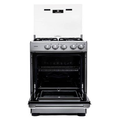 COCINA A GAS INDURAMA 4 HORNILLAS FONTANA - GRIS - 4