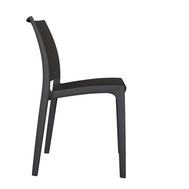 SILLA DE COMEDOR DISEÑO KIRO COLOR NEGRO OFIDEAS - 2