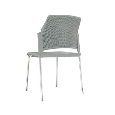 SILLA DE OFICINA VISITA ZYLE COLOR GRIS OFIDEAS - 2