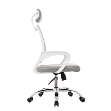 SILLA DE OFICINA GIRATORIA ATLANTIS PRESIDENTE GRIS ALTA OFIDEAS - 2