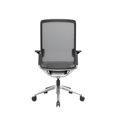 SILLA DE OFICINA GERENTE DREAM PREMIUM GRIS MALLA OFIDEAS - 4