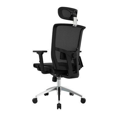 SILLA ERGONÓMICA RECLINABLE DELPHI FULL PRESIDENTE NEGRO OFIDEAS - 3