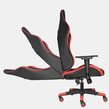 SILLA GAMER LEAF NEGRO/ROJO OFIDEAS - 9