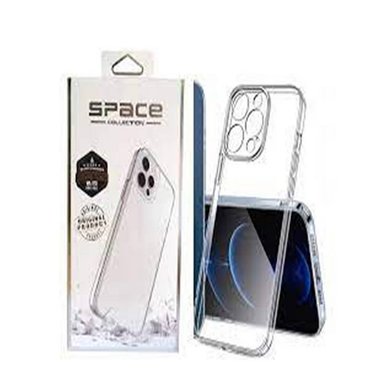CASE IPHONE 15 PRO SPACE PARA C/PROTECTOR CÁMARA TRANSPARENTE - 1