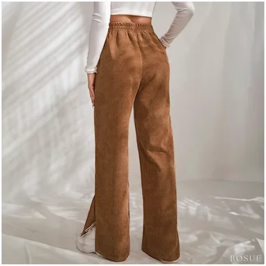 PANTALÓN MUJER ROSUE CORDUROY ELEGANTE - 2