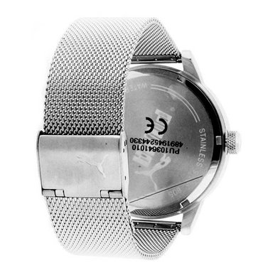 RELOJ PUMA HOMBRE ANÁLOGO PU103641010 COOL DOWN PLATEADO AZUL ACERO INOXIDABLE - 2