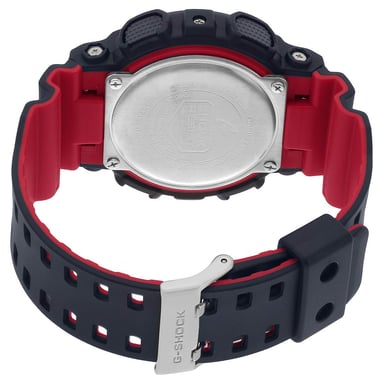 RELOJ CASIO G-SHOCK HOMBRE ANÁLOGO DIGITAL GA110HR-1A LUZ AUTOMÁTICA ACUÁTICO NEGRO ROJO - 4