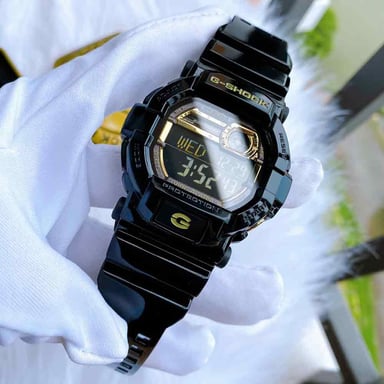 RELOJ CASIO G-SHOCK HOMBRE DIGITAL GD350BR-1 LUZ LED VIBRADOR ACUÁTICO NEGRO - 2