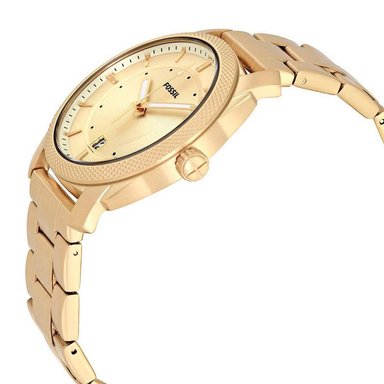 RELOJ FOSSIL HOMBRE ANÁLOGO FS5264 MACHINE FECHA DORADO ACERO INOXIDABLE - 2