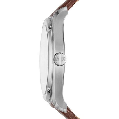 RELOJ ARMANI EXCHANGE HOMBRE ANÁLOGO AX2804 FITZ CORREA MARRON AZUL ACERO INOXIDABLE CUERO - 4