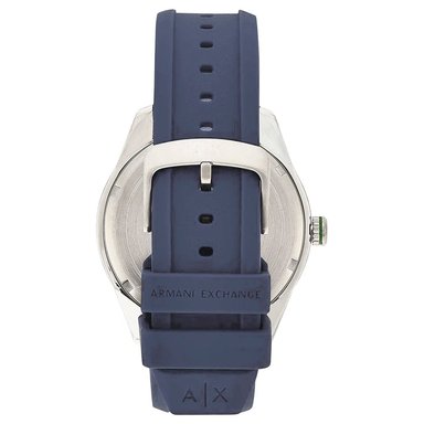 RELOJ ARMANI EXCHANGE HOMBRE ANÁLOGO AX1827 ENZO CORREA AZUL ACERO INOXIDABLE SILICONA - 5
