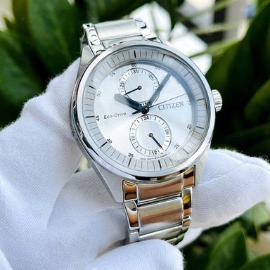 RELOJ CITIZEN ECO DRIVE PARADEX BU3010-51H SOLAR ANÁLOGO HOMBRE ACERO INOXIDABLE DIAL PLATEADO - 2