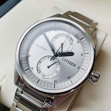 RELOJ CITIZEN ECO DRIVE PARADEX BU3010-51H SOLAR ANÁLOGO HOMBRE ACERO INOXIDABLE DIAL PLATEADO - 3