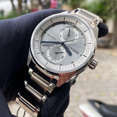 RELOJ CITIZEN ECO DRIVE PARADEX BU3010-51H SOLAR ANÁLOGO HOMBRE ACERO INOXIDABLE DIAL PLATEADO - 5