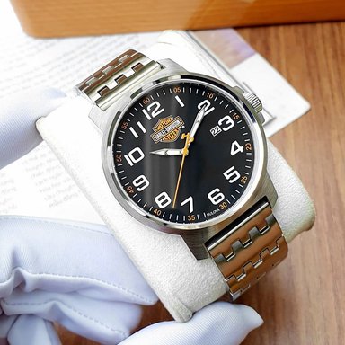 RELOJ HOMBRE ANÁLOGO BULOVA HARLEY DAVIDSON 76B187 EDICION LIMITADA ACERO INOXIDABLE DIAL NEGRO - 3