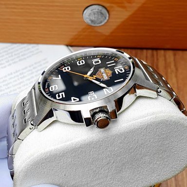 RELOJ HOMBRE ANÁLOGO BULOVA HARLEY DAVIDSON 76B187 EDICION LIMITADA ACERO INOXIDABLE DIAL NEGRO - 4