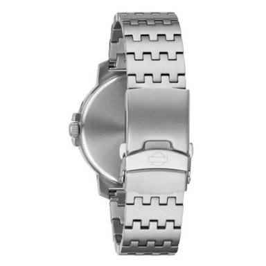 RELOJ HOMBRE ANÁLOGO BULOVA HARLEY DAVIDSON 76B187 EDICION LIMITADA ACERO INOXIDABLE DIAL NEGRO - 6