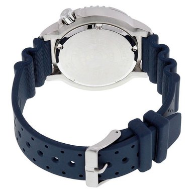 RELOJ HOMBRE ANÁLOGO CITIZEN PROMASTER ECO DRIVE BN0151-09L SOLAR FECHA ACERO INOXIDABLE CORREA DE RESINA AZUL - 8