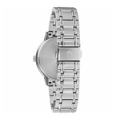 RELOJ BULOVA 96D141 HOMBRE ANÁLOGO FECHA ACERO INOXIDABLE DIAL NEGRO - 8