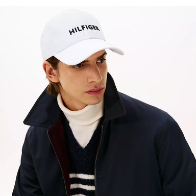 GORRA PARA HOMBRE TOMMY HILFIGER IVAN XM05658 100 BLANCO - 4