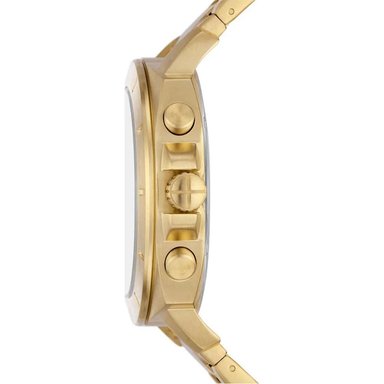 RELOJ HOMBRE ANÁLOGO FOSSIL PRIVATEER SPORT BQ2694 FECHA CRONÓMETRO ACERO INOXIDABLE DORADO - 6