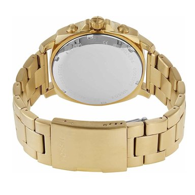RELOJ HOMBRE ANÁLOGO FOSSIL PRIVATEER SPORT BQ2694 FECHA CRONÓMETRO ACERO INOXIDABLE DORADO - 7