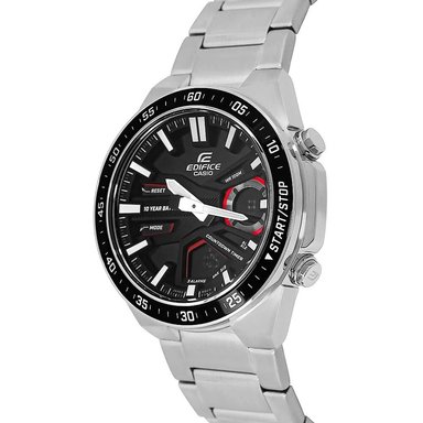RELOJ HOMBRE CASIO EDIFICE EFV-C110D-1A4V DIGITAL ANALÓGICO ACERO INOXIDABLE DIAL NEGRO - 5