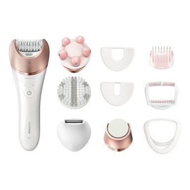 DEPILADORA PHILIPS 2 VEL + 9 ACC SATINELLE PRESTIGE BRE652_00 PHILIPS - 1