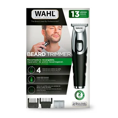 AFEITADORA BEARD TRIMMER 2 EN 1 RECARGABLE 3025819 WAHL - 1
