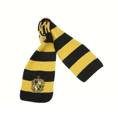 BUFANDA HARRY POTTER AMARILLO HUFFLEPUFF CHALINA HOGWARTS - 2