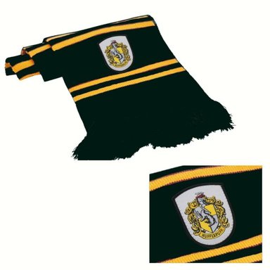 BUFANDA HARRY POTTER AMARILLO HUFFLEPUFF CHALINA HOGWARTS - 2