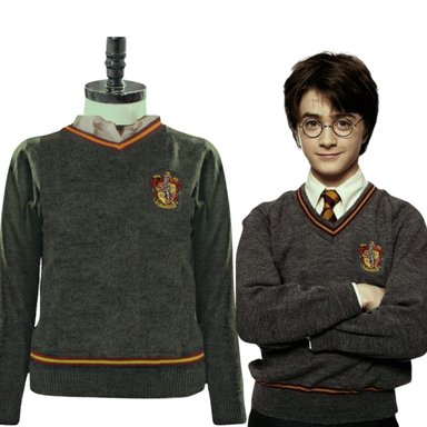 CHOMPA HARRY POTTER GRYFFINDOR - TALLAS 8 HASTA XL - 1
